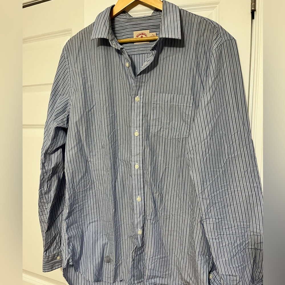 Brooks Brothers Red Fleece Button Down XL